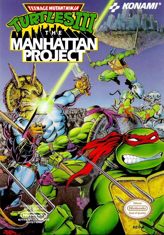 Teenage Mutant NInja Turtles III The Manhatten Project