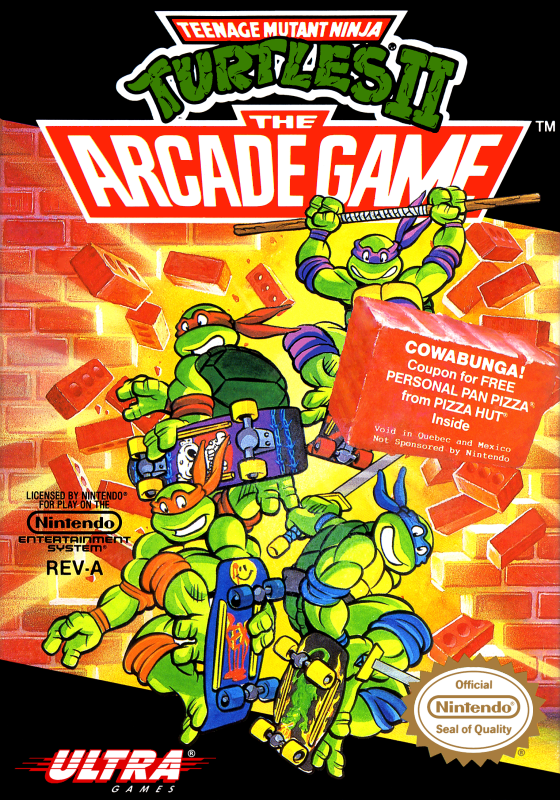 Turtles 2 The Arcade Game
